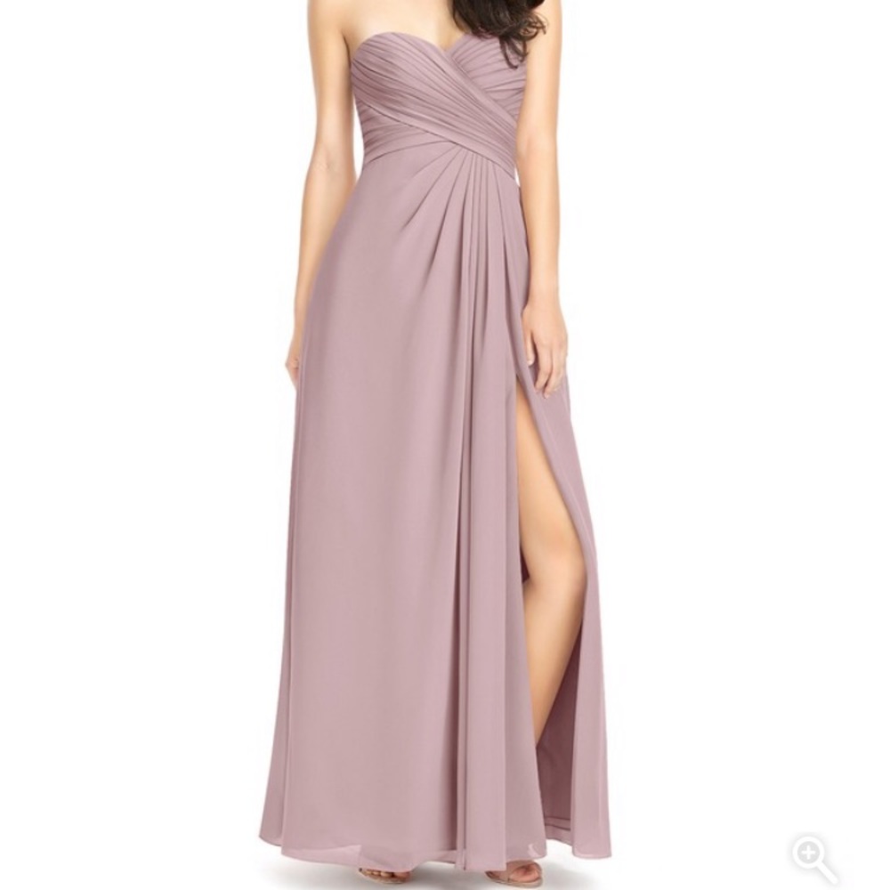 Azazie Arabella bridesmaid dress vintage mauve